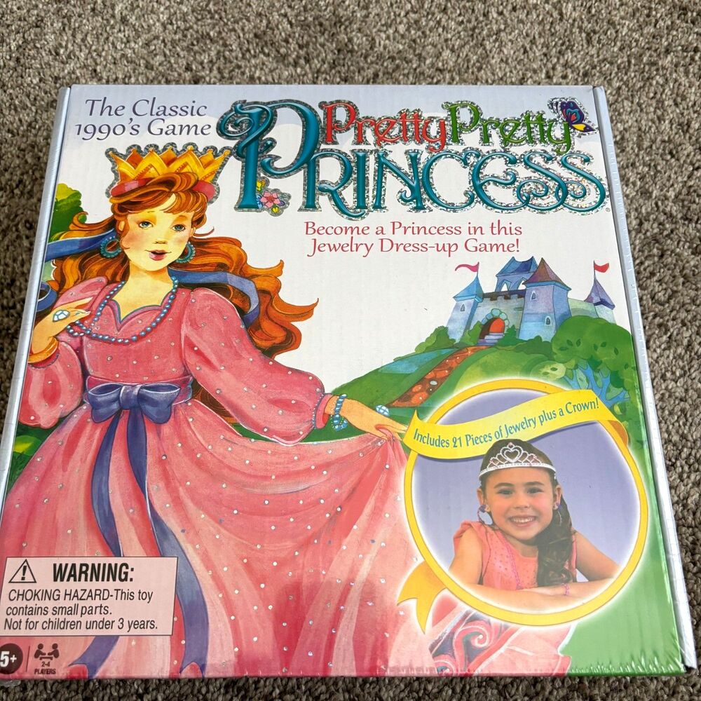 Pretty Pretty Princess Classic 1990s Dress Up Board Game Sealed Hasbro 2024